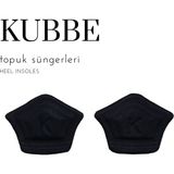 Siyah Taç Topuk Süngeri, Ayakkabı Vurmasına Karşı Konfor ve Koruma - Seçenek 1
