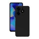 Siyah Tecno Spark 10 Pro ile Uyumlu Kılıf Silikon Rubber Telefon Kılıfı ve Kabı Darbe Emici, İnce ve Yumuşak Dokulu, Kaymaz Tasarım