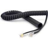 Siyah Telefon Ahize Kablosu