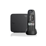 Siyah Telsiz Dect Telefon Işıklı Renkli Ekran Sms E630