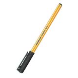 Siyah Tükenmez Kalem 1.0mm 1 Adet Pensan Büro Tipi Ballpoint Büro Plastik Kapaklı Tükenmez Kalem