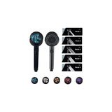 Siyah Turbo Fan 5 Fonksiyonlu Su Tasarruflu Duş Başlığı Yüksek Kalite ve Etkili Duş Deneyimi