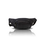 Siyah Unisex Suya Dayanıklı Çapraz Askılı Omuz Bel Çanta Günlük Yürüyüş Koşu Outdoor Çanta