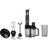 Siyah ve Bakır Renkli El Blender Seti, Pratik Mutfak Çözümleri Için Ideal - Ahşap