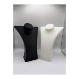 Siyah ve Beyaz Manken Set, 25 CM 2'li Takı Mankeni Takı Standı Takı Organizeri Kolye Sergileme Stand, 234b324we