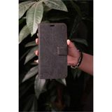 Siyah Xiao-mi Poco X5 Pro İle Uyumlu Desenli Hakiki Deri Cüzdan Kılıf Kapaklı, Mıknatıslı, Kartlık Bölmeli, Manyetik Kapama, Stand Özellikli, Şık ve Koruyucu