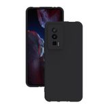 Siyah Xiaomi Poco F5 Pro ile Uyumlu Kılıf Silikon Rubber Telefon Kılıfı ve Kabı Darbe Emici, İnce ve Yumuşak Dokulu, Kaymaz Tasarım