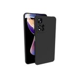 Siyah Xiaomi Redmi Note 11 Pro Plus 5G ile Uyumlu Kılıf Silikon Rubber Telefon Kılıfı ve Kabı Darbe Emici, İnce ve Yumuşak Dokulu, Kaymaz Tasarım