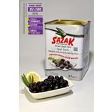 Siyah Zeytin Yağlı Sele Zeytin Orta Kalibre Net 3.7 KG (351-380 2XS) DOĞAL FERMENTE EKONOMİK BOY