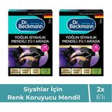 Siyahlar Için Renk Koruyucu Mendil 8’lı X2 Set – Boya Geçişini Engelleyen Koruma - 160 ml