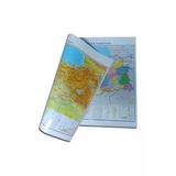 SİYASİ-FİZİKİ 35*50 BOYUT TÜRKİYE HARİTASI