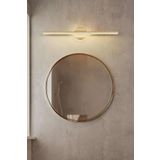 Siyempi Yapışkanlı 9V Pilli LED Gold Gün Işığı Duvar Aplik Tablo Ayna Üstü Dekoratif Aydınlatma
