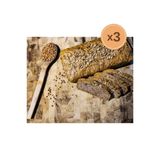 Siyez Evi 1.650 kg %100 Karabuğday Unu Glutensiz Mayasız 3 Ekmek 3x550gr (Mayasız-Mayasız-Mayasız)