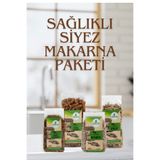 Siyez Evi %100 Siyez Unlu Makarna Paketi 4 Çeşit Makarna (Kuskus, Tel Şehriye, Burgu, Erişte)