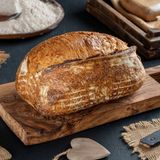 Siyez Evi 900 gr Klasik Ekşi Mayalı Ekmek Çıtır Dış Yumuşak İç Doğallığıyla Sağlıklı Seçim - 1 Adet