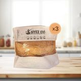 Siyez Evi Artizan Klasik Ekşi Mayalı 3 Ekmek 3x900gr (Klasik) - 900 gr