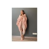 Siyukata W-Blanket Giyilebilir Battaniye - Standart - Açık Pembe