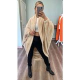 Siyukata W-Blanket Giyilebilir Battaniye - Standart - Bej