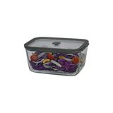 Sızdırmaz Cam Kapaklı Saklama Kabı 1380 Ml – 2’Li Set