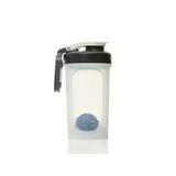 Sızdırmaz Tasarımlı 590 Ml Kapasiteli Spor Shaker, Siyah