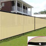 Size Ne Lazım Jüt Kumaş Gölgelik %95 Sıklık – 140 gr/m² Doğal Gölgelik Branda | Balkon, Bahçe, Teras, Otopark, Kafe & Restoran Kullanımı İçin UV Koruma ve Güneş Kırıcı Tente Kumaşı 1 m Enliler - 1 m x 19 m - Krem