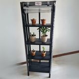 Size Ne Lazım Portatif Balkon Bahçe Serası - Dekoratif Şeffaf Brandalı Raf