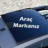 Size Özel Sunroof Sticker Araba Bmw Honda Audi Ford Fiat Renault