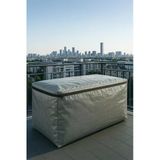 sizenelazım Fermuarlı Gri Su Geçirmez Bahçe Mobilyası Ve Balkon Eşya Koruma Brandası 100cm x 150cm