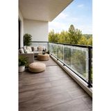 Sizenelazım Su Geçirmez Şeffaf Balkon Demiri Brandası 130Cm X 8M