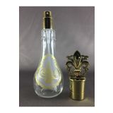 Sizeuyduk 1 Adet 120 ml Ottoman Dezenfektan Kolonya ve Hediyelik Boş Gold Sprey Başlıklı Cam Şişe