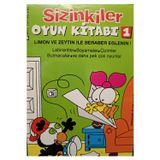 Sizinkiler Oyun Kitabı 1 / Labirentler, Boyamalar, Çizimler, Bulmacalar
