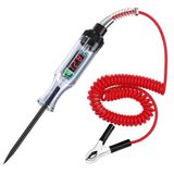 Siziviki Otomotiv devre test cihazı, DC 6 V-24 V dijital LED test lambası, taşınabilir, otomatik çift yönlü gerilim test cihazı, elektrikli test kalemi, voltmetre ve prob ile, sigorta test cihazı