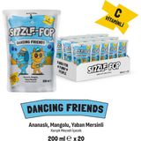SIZZLE-POP DANCING FRIENDS ANANAS MANGO YABANMERSİNİ MEYVE SUYU 200 ML X 20 ADET