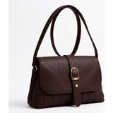 Sj Shop Vintage Tasarım Ayarlanabilir Askılı Kadın Omuz Çantası - Kahverengi