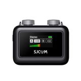 SJCam M1 Profesyonel 1TX + 1 RX 100 dB Tek Vericili Gürültü Engelleyici SNR LCD Ekran Stüdyo Mikrofonu
