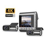 SJCam M60 4K+FHD+FHD HDR Sony Starvis 2 Sensörlü Wi-Fi 3 Kameralı Ön+İç+Arka GPS'li Araç Kamerası