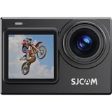 Sjcam Sj6 Pro Wifi 4k/60 UHD 24MP 165° Geniş Açı 1000MAH 2”/1.3” Çift Ekranlı Aksiyon Kamerası Siyah