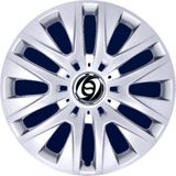 SJS Peugeot Jant Kapağı Gri 16 inç Kırılmaz ve Esnek