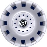 SJS Renault Jant Kapağı Gri 16 inç (Bombeli Model) Kırılmaz ve Esnek