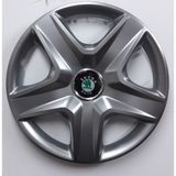Sjs Skoda Roomster 14" Çelik Jant Görünümlü Kırılmaz Esnek Jant Kapağı Takımı