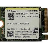 Sk Hynix BC901 256GB M.2 2230 Nvme SSD - Yok