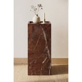 Skandi homeworks Monolith Modern Yan Sehpa Dekoratif Küp Sehpa Minimalist Salon Sehpası