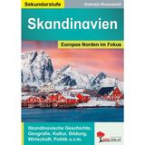 Skandinavien Erdkunde Sekundarstufe Klasse 5 6 7 8 9 10 | Schweden Norwegen Finnland Dänemark Island Wikinger Fjorde Polarlicht Golfstrom Lappland ... | 88 Seiten Lösungen: Europas Norden im Fokus
