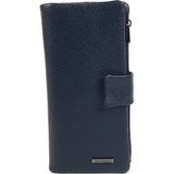 Skarlet Deri Unisex Cüzdan - Lacivert