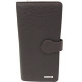 Skarlet Deri Unisex El Cüzdanı - Koyu Bordo