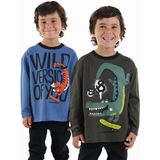 Skate Erkek Çocuk 2'li Paket T-shirt