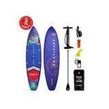 Skatinger 3 Yıl Garantili Mavi Interstellar 350×82cm Paddle Board D-ring Montajlı Sup Board-tam Set