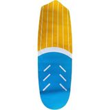 Skatinger Flynn Sup Paddle Board Kaymaz Eva Ped Üst Mat-Deck Pad - sarı/mavi - Çok Renkli