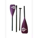 Skatinger Şişirilebilir Sup Paddle Board Çift Taraflı Mor Kürek
