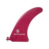 Skatinger Stand Up Paddle Board Büyük Vidalı Fuşya Rengi Fin - Salma Sup Board Fin